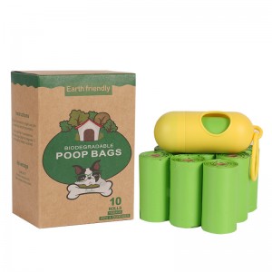Pungă biodegradabilă pentru deșeuri pentru câini Saci ecologici pentru caca pentru câini Saci biodegradabili de amidon de porumb de bună calitate